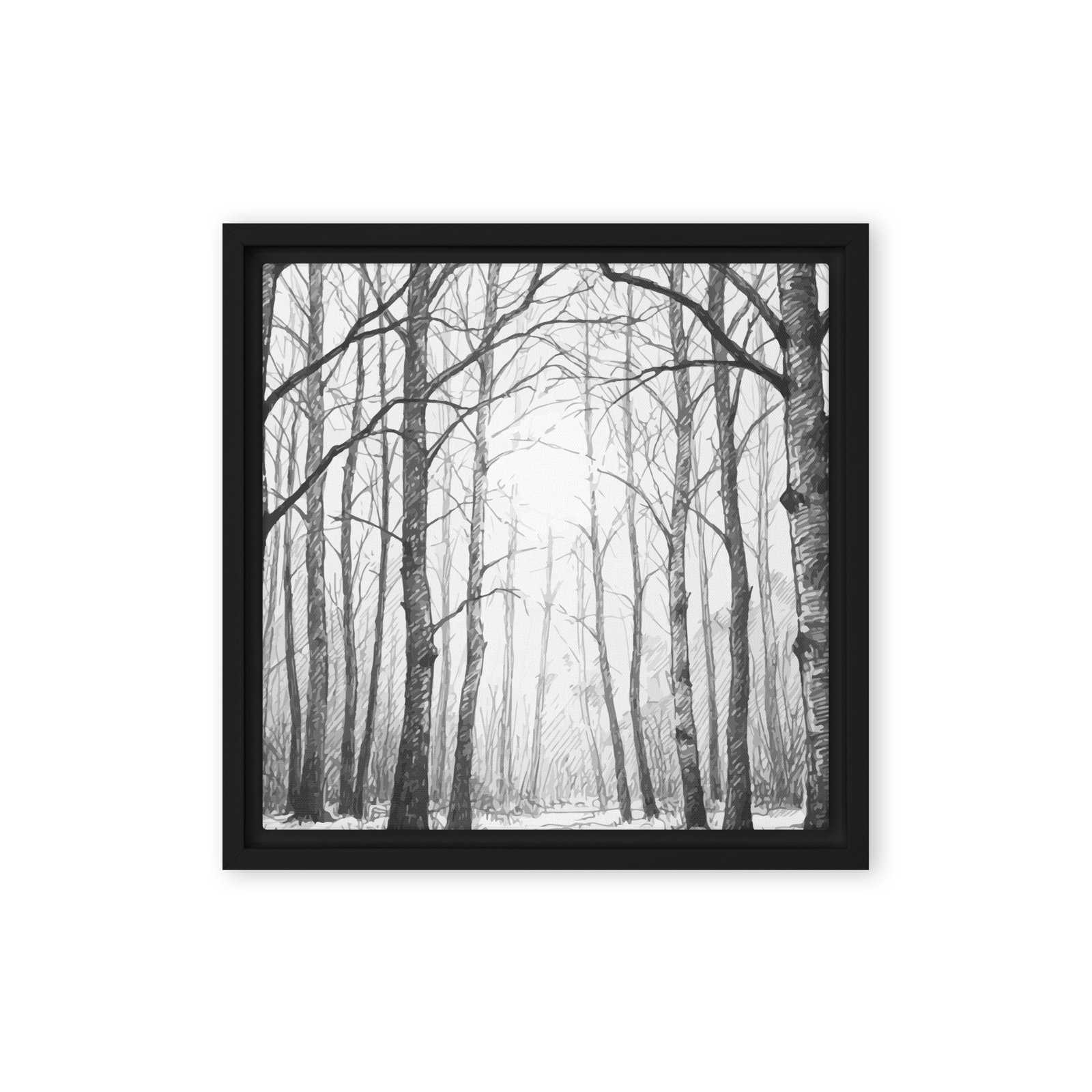 Drobės paveikslas su rėmu · MIŠKAS - Image 4
