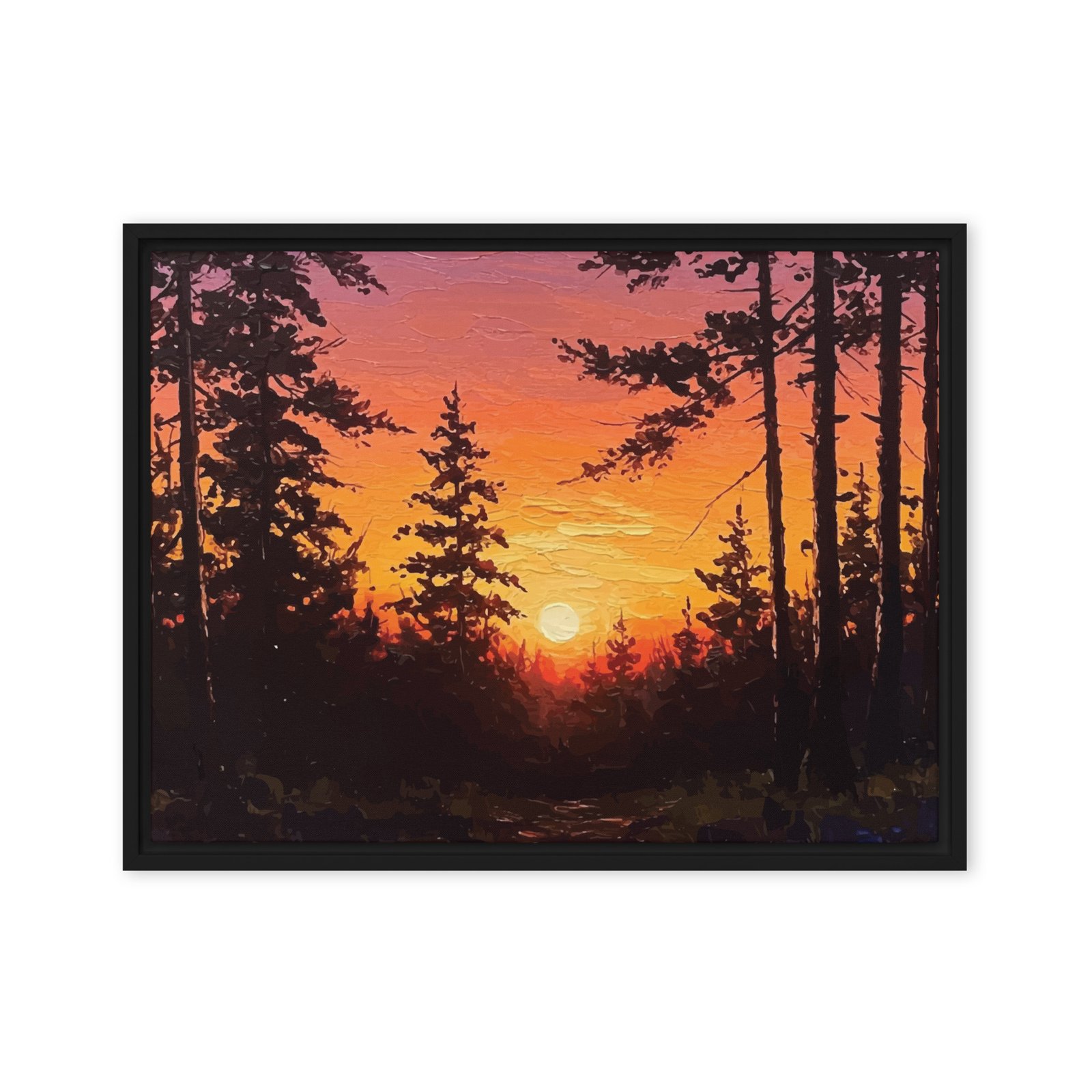 Drobės paveikslas su rėmu · GAMTA - Image 13